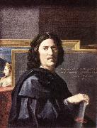 POUSSIN, Nicolas Self-Portrait china oil painting reproduction